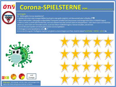 GÖST Corona-Spielsterne Challenge für Kids und Jugendliche