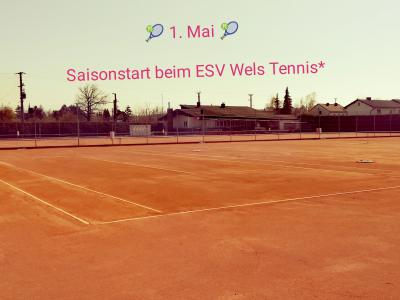 1. Mai - Saisonstart beim ESV Wels Tennis