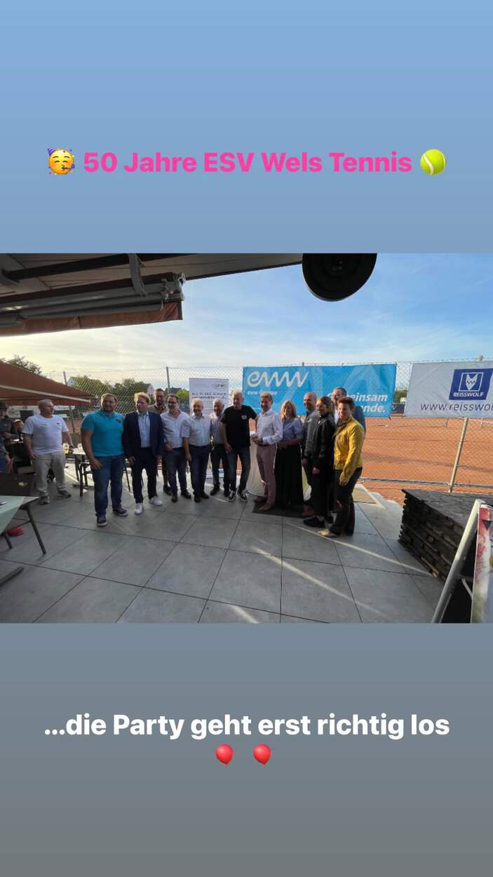 50 Jahre Sektion Tennis