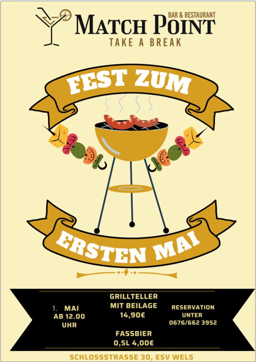 Grillerei am 1. Mai